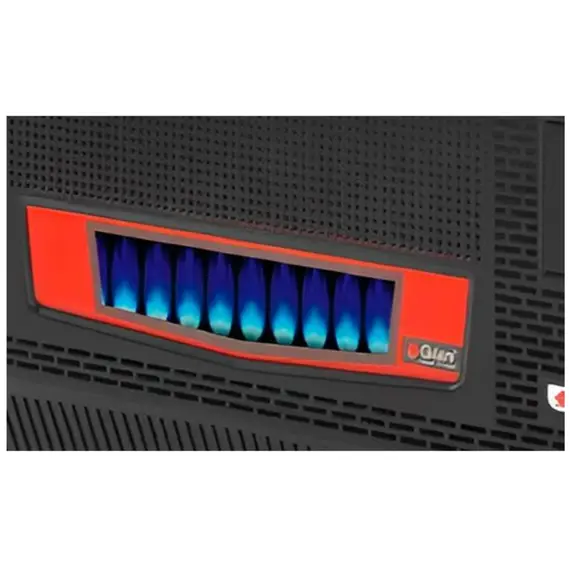 გაზის გამათბობელი Gilan GDS-321-C BLACK Glass (0819)/50-60 მ2 , 3 image - Primestore.ge