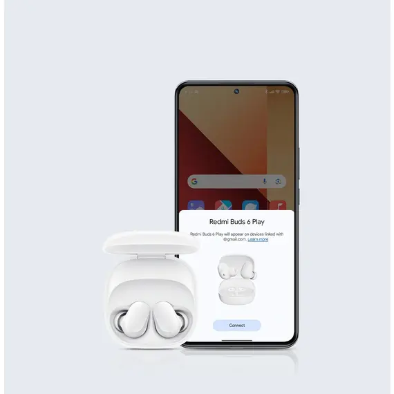 ყურსასმენი Xiaomi Redmi Buds 6 Play White (M2420E1) , 4 image - Primestore.ge