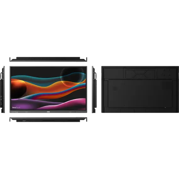 ინტერაქტიული ეკრანი, სმარტ ეკრანი Vivitek EK757i NovoTouch, 75", RAM 16GB, 128GB, Android 14, Smart Board, Grey - Primestore.ge