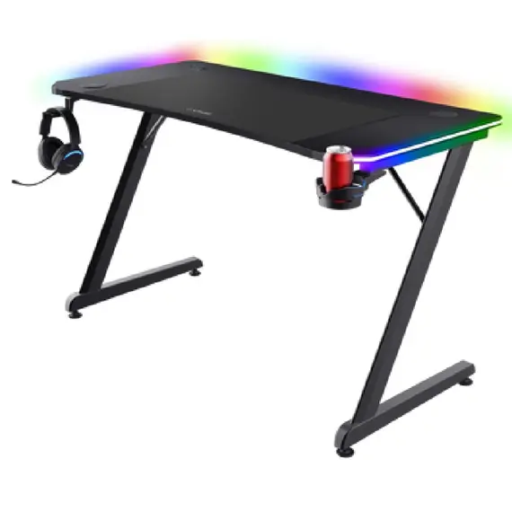 სათამაშო მაგიდა Trust GXT710 LUMINUS PRO RGB DESK , 3 image - Primestore.ge