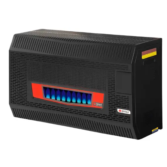 გაზის გამათბობელი GDS-301-C BLACK Glass (0810)/120მ2  - Primestore.ge