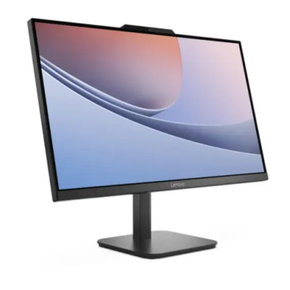 All In One კომპიუტერი Lenovo AIO V100 23.8&quot;FHD IPS, N100, 8GB , 256GB SSD, DOS, Wi-F+BT5.2i,KB&amp;M, 2Y , 2 image - Primestore.ge