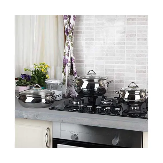 ქვაბების ნაკრები korkmaz A1801 Tombik JR. 6 pcs. , 2 image - Primestore.ge