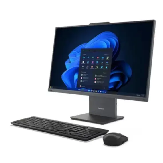 All In One კომპიუტერი ThinkCentre neo 50a 27 Gen 5, 27&quot; FHD, i5-13420H , 16GB, 512GB, Dos,  Wi-Fi 6+ BT5.2, USB KB&amp;M, 3Y , 2 image - Primestore.ge