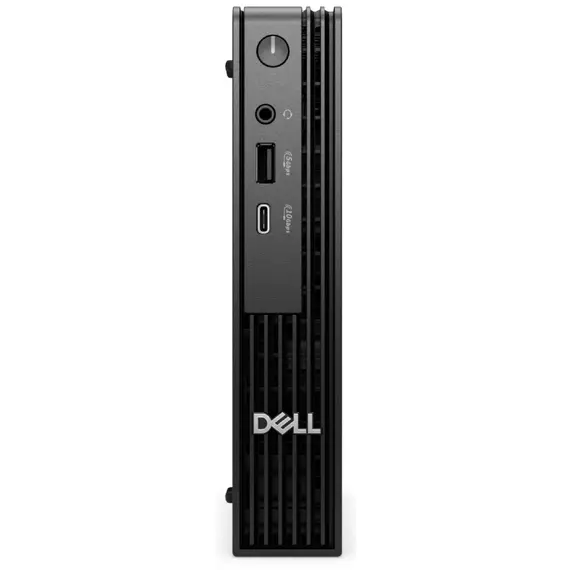 პერსონალური კომპიუტერი Dell Pro Micro QCM1250/Intel Core i3 14100T/ 1 x 8GB, DDR5 4800 MT/s/512 SSD/Integrated/Wi-Fi 6E BT/Kb + mouse/65W AC/Ubuntu/3Yrw - Primestore.ge
