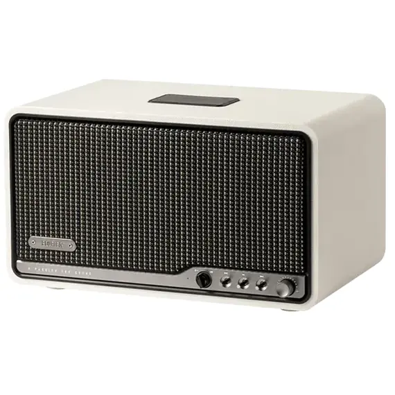 დინამიკი Edifier S300, 80W, Bluetooth, Wi-Fi (Apple AirPlay), USB-C, AUX, Tabletop Speaker, Ivory  - Primestore.ge