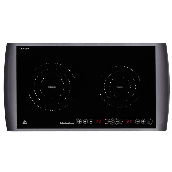 ელექტრო ზედაპირი ARDESTO ICS-B217 electric cooking plate with two hob eyes with total power of 2900 W, touch control - Primestore.ge