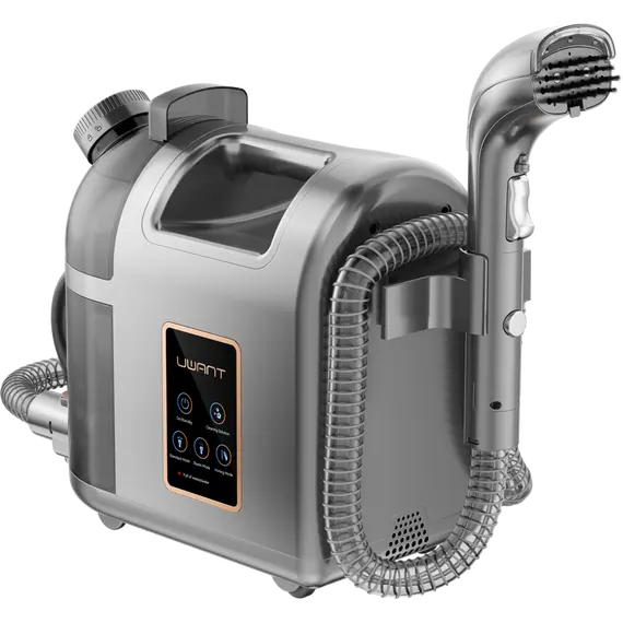 ქიმწმენდის აპარატი Uwant B200, 500W, 1.5L, Multiple Spot Cleaner+Steam Iron, Grey  - Primestore.ge