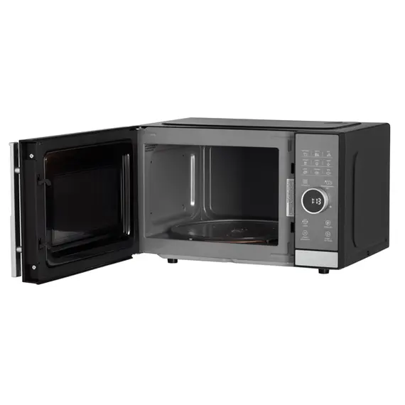 მიკროტალღური ღუმელი Ardesto Microwave oven, 23L, electronic control, 800W, display, handle opening, black , 4 image - Primestore.ge