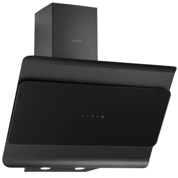 გამწოვი Ardesto Hood Inclined hood, 60cm, 900m3h, glass, 2х1W LED, sensor, black  - Primestore.ge