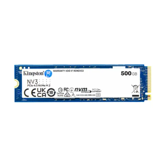 მყარი დისკი KingstonSNV3S/500G 500GB SSD - M.2 2280 Internal PCI Express NVMe - Primestore.ge