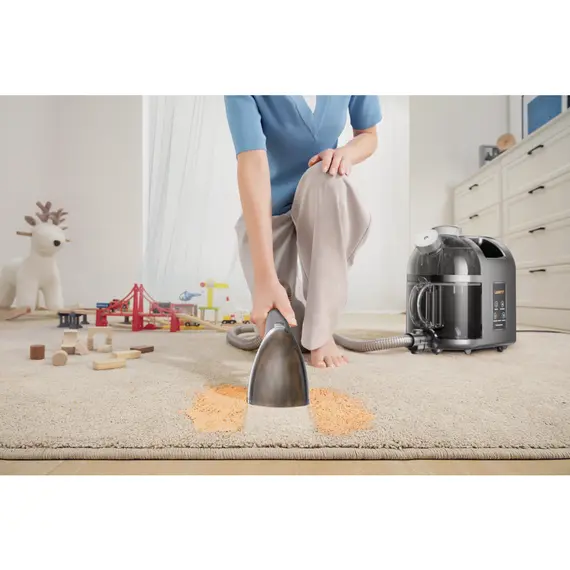 ქიმწმენდის აპარატი Uwant B200, 500W, 1.5L, Multiple Spot Cleaner+Steam Iron, Grey , 11 image - Primestore.ge