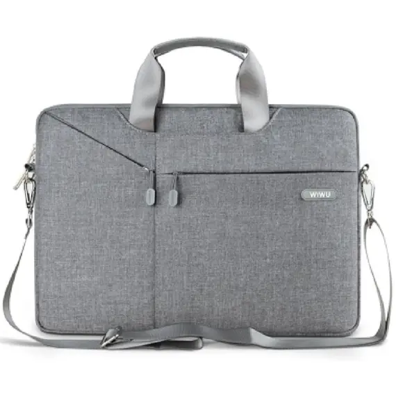 ნოუთბუქის ჩანთა WiWU 13.3" City Commuter Bag Light Grey , 2 image - Primestore.ge