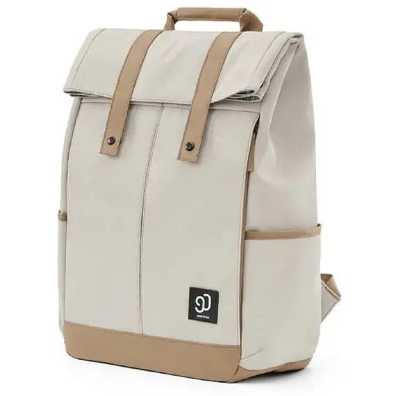 ნოუთბუქის ჩანთა Ninetygo Colleage Leisure Backpack White (90BBPLF1902U-WH09) , 2 image - Primestore.ge