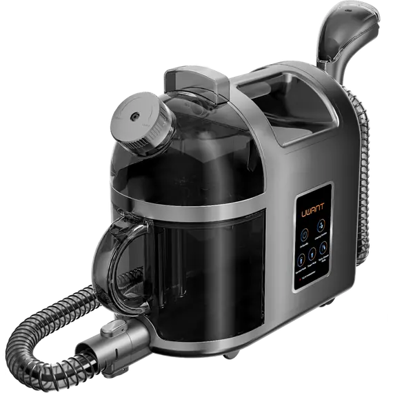 ქიმწმენდის აპარატი Uwant B200, 500W, 1.5L, Multiple Spot Cleaner+Steam Iron, Grey , 3 image - Primestore.ge