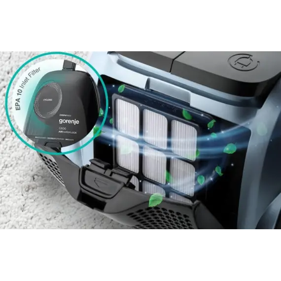 მტვერსასრუტი GORENJE VC2302G6AHBL , 5 image - Primestore.ge