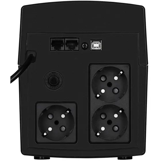 უწყვეტი კვების წყარო 2E DD1500, 1500VA/900W, LCD,USB, 3xSchuko - Primestore.ge