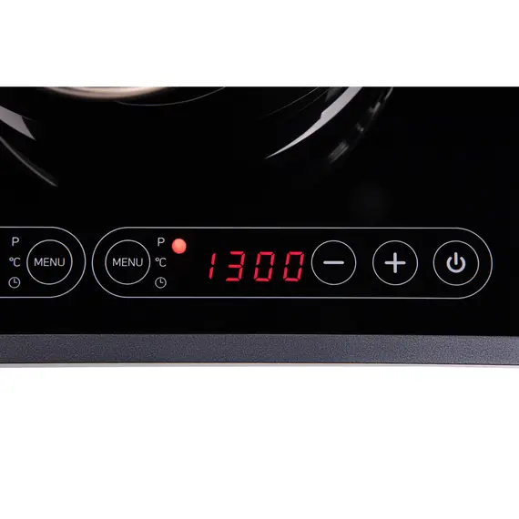 ელექტრო ზედაპირი ARDESTO ICS-B217 electric cooking plate with two hob eyes with total power of 2900 W, touch control - Primestore.ge
