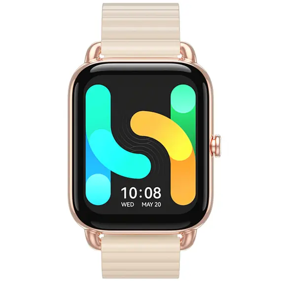 სმარტ საათი Haylou RS4 Plus (Silicon+Magnetic strap) Gold (LS11) , 2 image - Primestore.ge