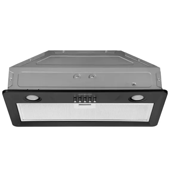 გამწოვი Ardesto Hood integrated, 52cm, 700m3h, metal, 2х1W LED, button," black  - Primestore.ge