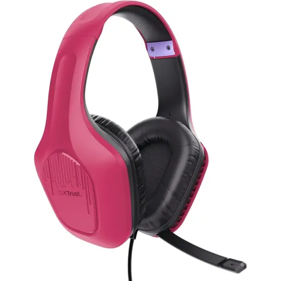 ყურსასმენი Trust GXT415P ZIROX HEADSET - PINK , 5 image - Primestore.ge
