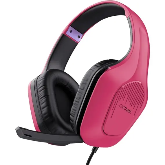 ყურსასმენი Trust GXT415P ZIROX HEADSET - PINK  - Primestore.ge