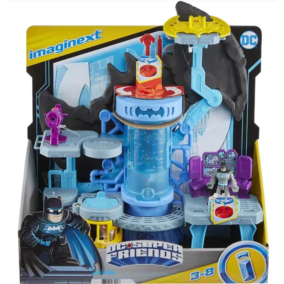 სათამაშო ფიგურები MATTEL DCSF Euro Batcave GYV24 , 2 image - Primestore.ge