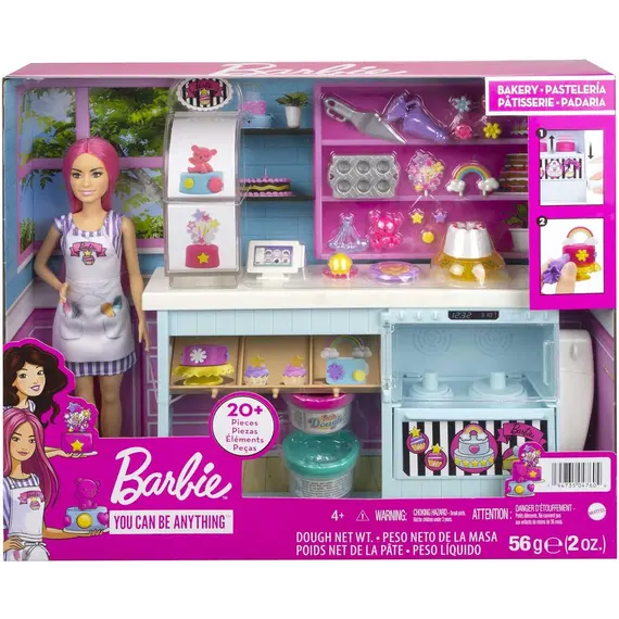 სათამაშო კომპლექტი MATTEL Barbie Bakery Playset - Refreshed , 2 image - Primestore.ge