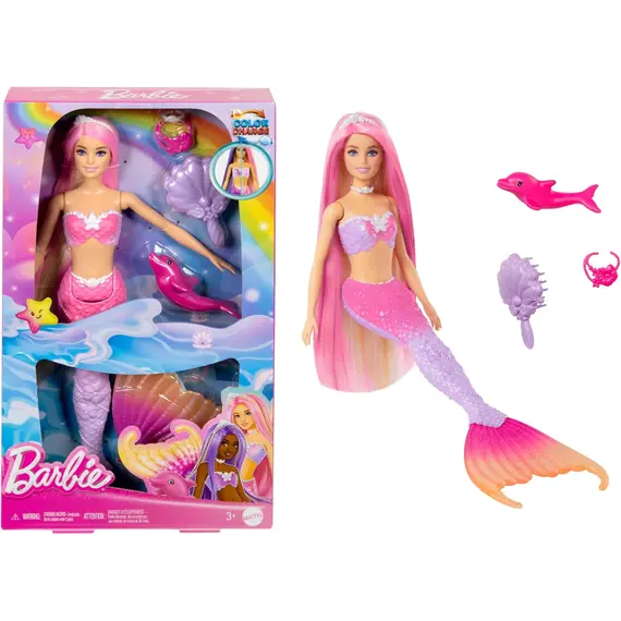 ბარბის თოჯინა MATTEL Barbie Dreamtopia New Feature Mermaid - Malibu  - Primestore.ge