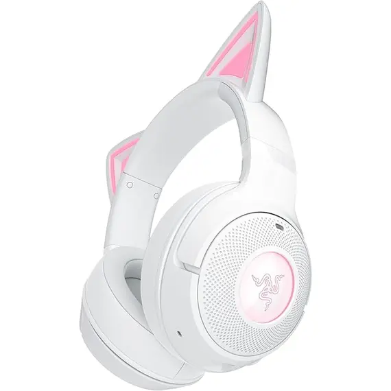 ყურსასმენი Razer Headset Kraken Kitty V2, BT, white  - Primestore.ge