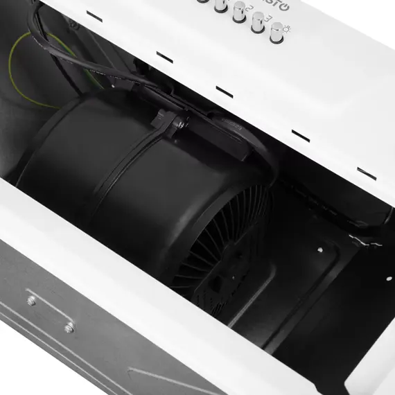 ჩასაშენებელი გამწოვი Ardesto Hood integrated, 52cm, 700m3h, metal, 2х1W LED, button,"white - Primestore.ge