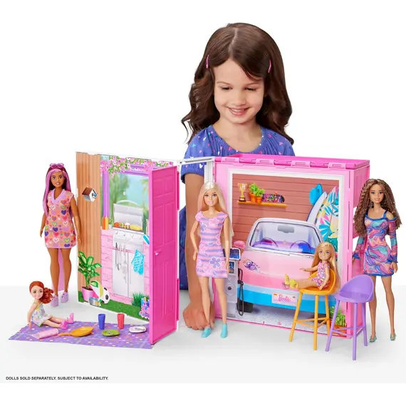 სათამაშო კომპლექტი MATTEL Barbie House , 3 image - Primestore.ge