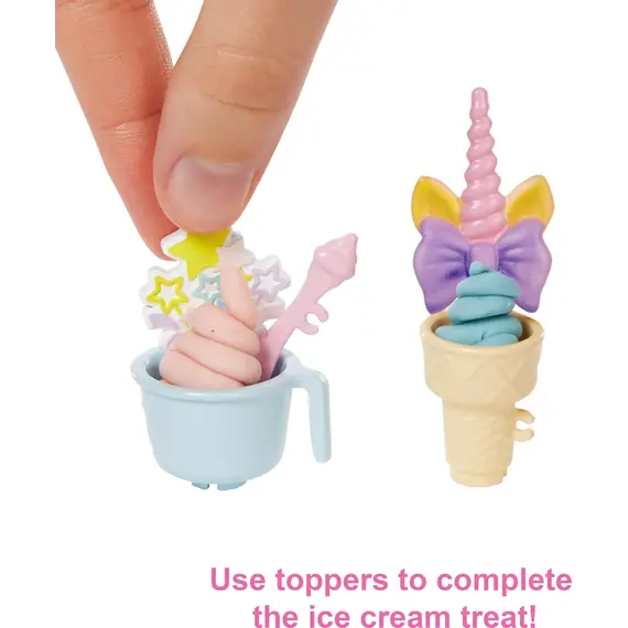 ბარბის თოჯინა MATTEL Barbie Ice Cream Shopkeeper Playset - Primestore.ge