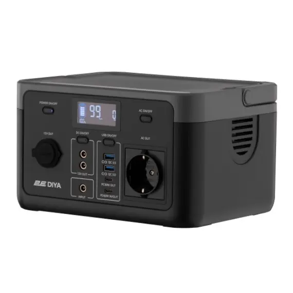 პორტატული ელექტრო სადგური 2E Portable Power Station Diya Output Power 300W Battery capacity 320Wh, Fast Charging  - Primestore.ge