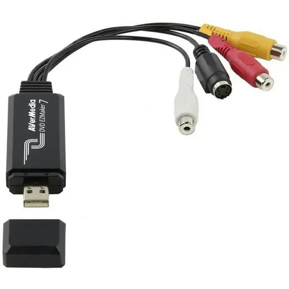 ვიდეო ჩამწერი AVerMedia Video Capture Card DVD EZMaker 7 C039 - Primestore.ge