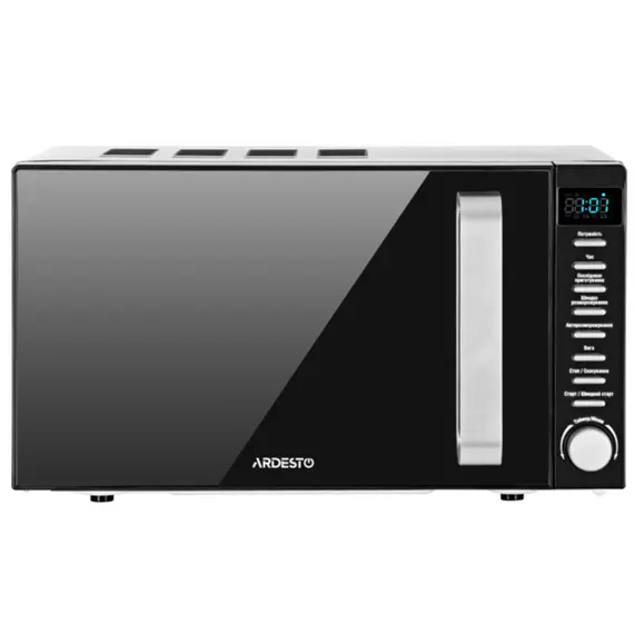 მიკროტაღური ღუმელი Ardesto GO-E845GB microwave oven with mirrored doors, electronic control and display  - Primestore.ge
