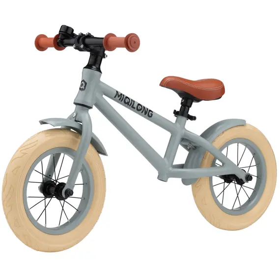 საბავშვო ველოსიპედი Miqilong Balance bicycle RVA 12" olive , 4 image - Primestore.ge