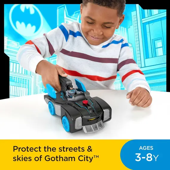 სათამაშო ფიგურა MATTEL DCSF Bat Tech Mobile , 5 image - Primestore.ge