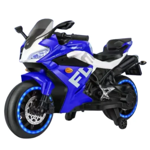 ბავშვის ელექტრო მოტოციკლი R15BLU - Primestore.ge