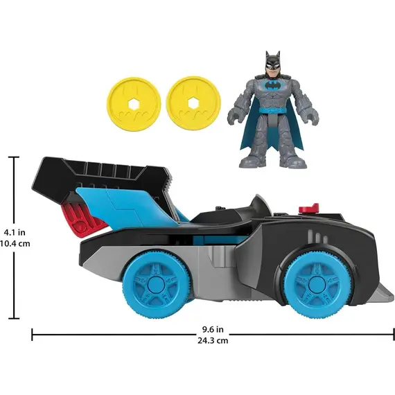 სათამაშო ფიგურა MATTEL DCSF Bat Tech Mobile , 2 image - Primestore.ge