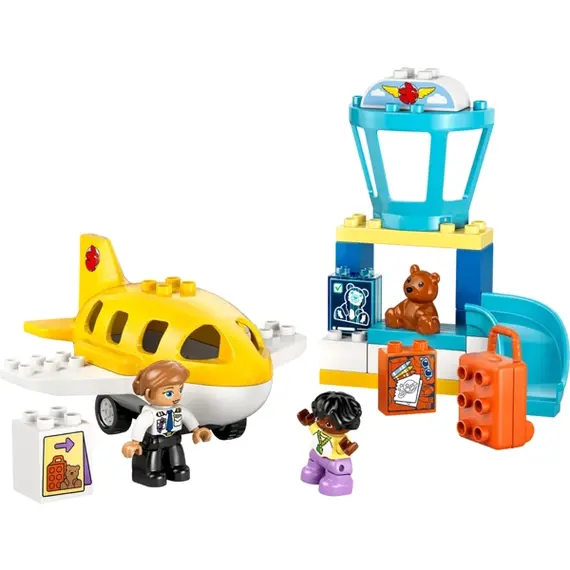 ლეგო LEGO Constructor DUPLO Town First Time at the Airport , 2 image - Primestore.ge