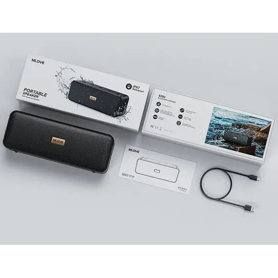 დინამიკი MLOVE BIuetooth  Speaker S203 , 2 image - Primestore.ge