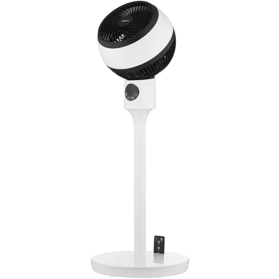 ვენტილატორი ARDESTO Floor fan, 50Вт, remote control, display, black and white - Primestore.ge