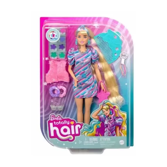 ბარბის თოჯინა Mattel Barbie® Totally Hair Doll - Blonde , 2 image - Primestore.ge