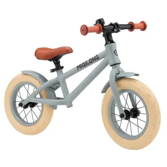 საბავშვო ველოსიპედი Miqilong Balance bicycle RVA 12" olive  - Primestore.ge