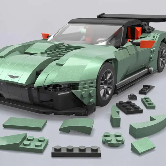 ასაწყობი მანქანა MATTEL Collector Aston Martin Vulcan - Primestore.ge