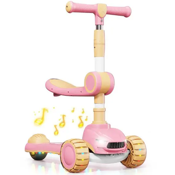 საბავშვო სკუტერი დასაჯდომით 758-1-P  - Primestore.ge