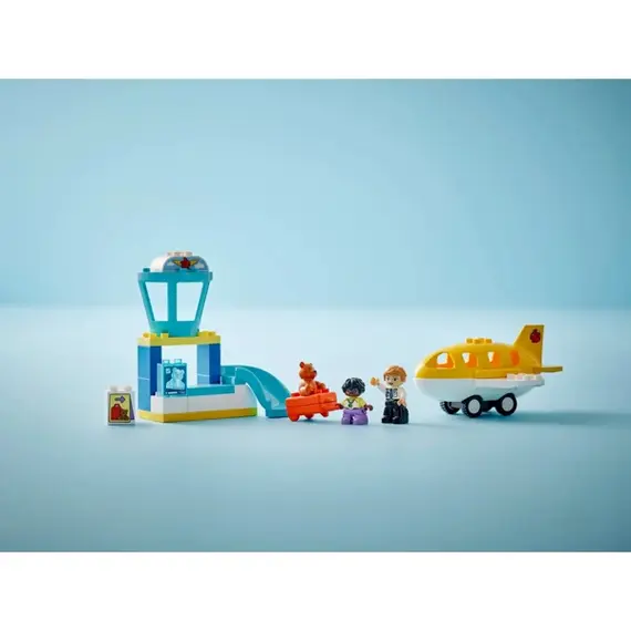 ლეგო LEGO Constructor DUPLO Town First Time at the Airport , 3 image - Primestore.ge