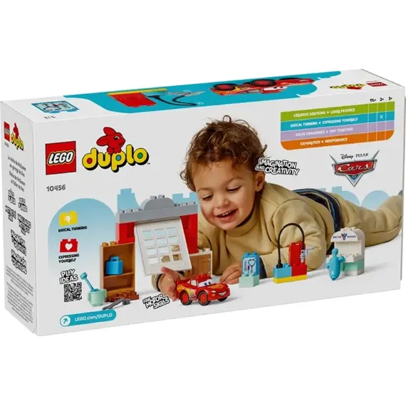 ლეგო LEGO Constructor DUPLO Disney Cars McQueen's Visit to Doc's Garage Set  - Primestore.ge