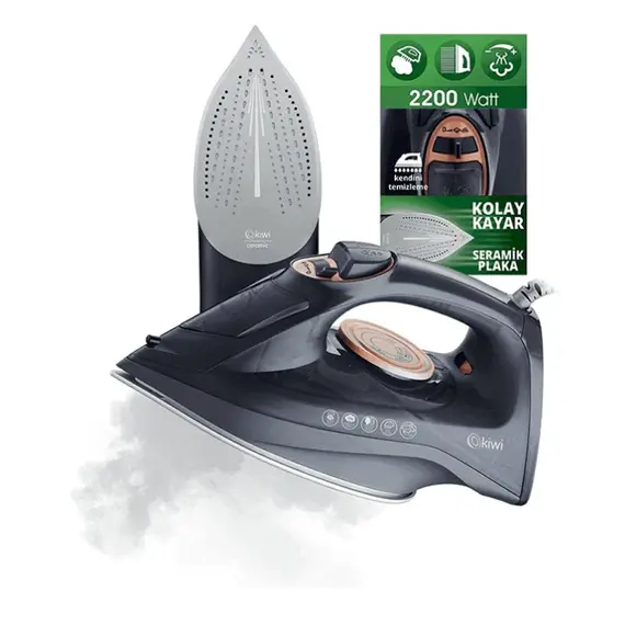 უთო KIWI STEAM IRON KSI 6344 , 2 image - Primestore.ge